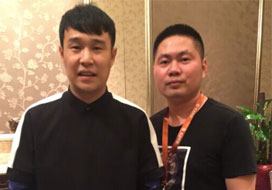 广州天辰娱乐与明星合影
